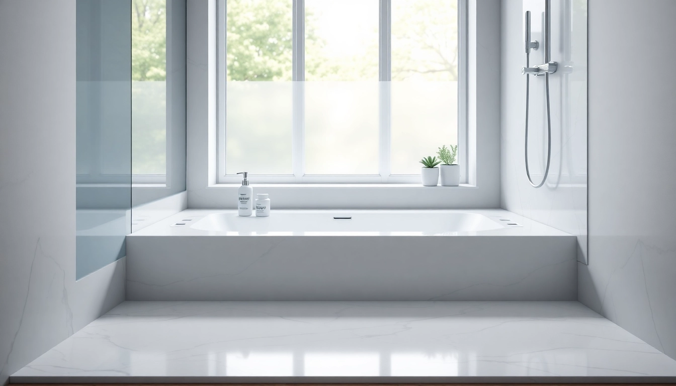 Stylish 800 x 800 shower base in a modern bathroom setting with natural light.