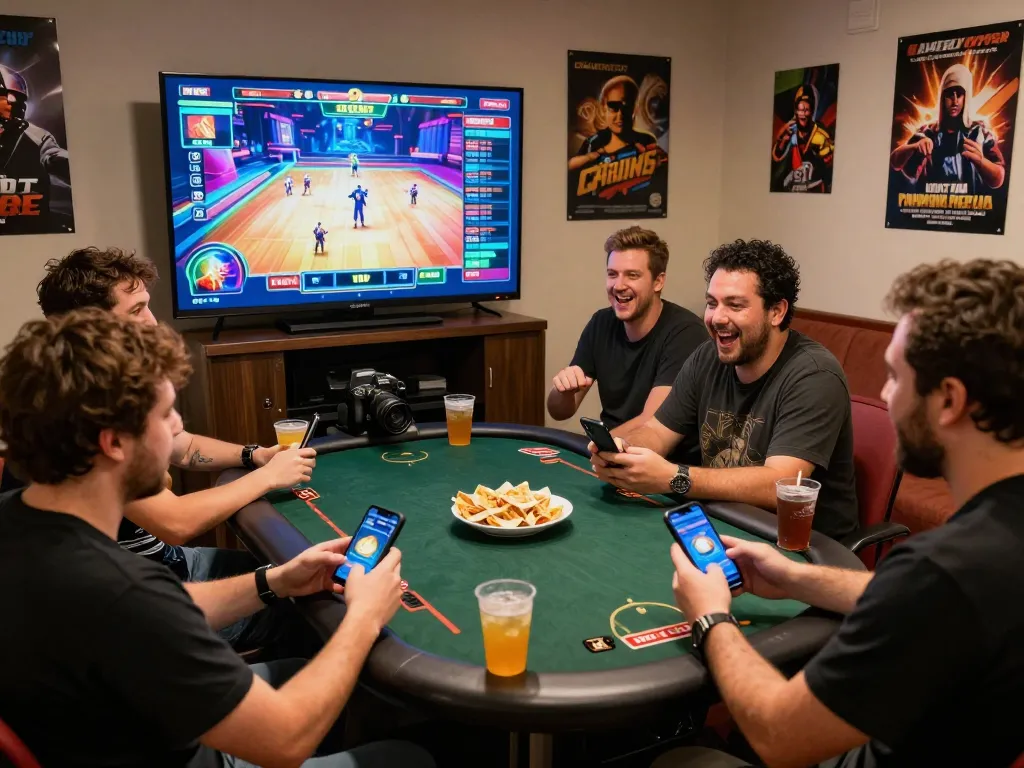 Players enjoying sun win online games in a lively gaming environment.