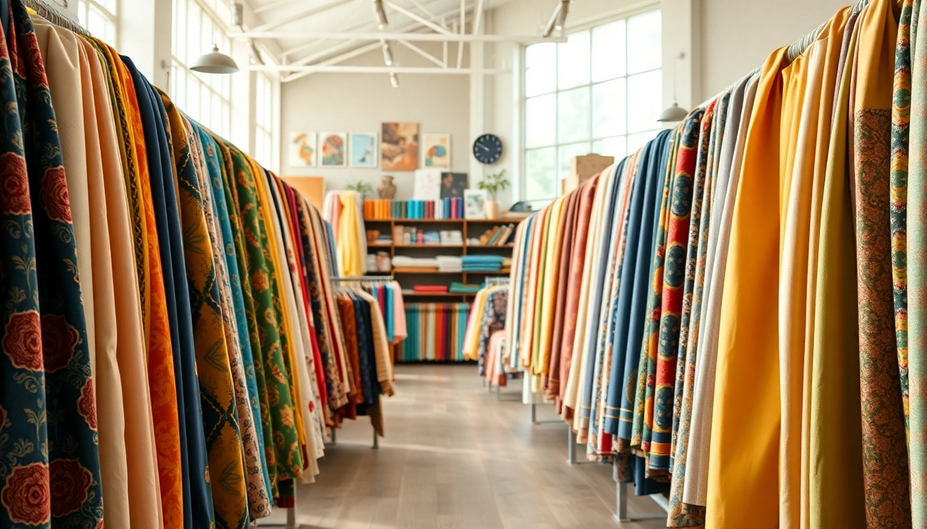 Bezoek onze stoffen winkel online en ontdek de diverse collectie stoffen die stijl en kwaliteit combineren.