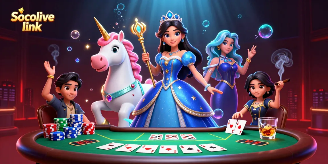 Experience the thrill of Socolive link with captivating visuals and vibrant casino elements.