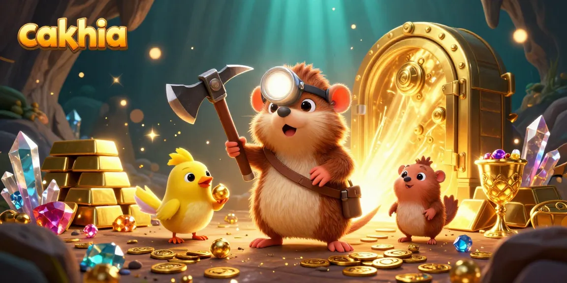 Cakhia delivers an exciting 3D adventure with a treasure hunter mole and gems in a dynamic casino scene.
