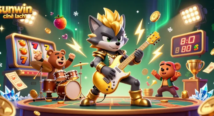 Engage with sunwin chính hãng and experience dynamic 3D casino joy featuring vibrant characters and exciting game elements.